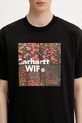 Carhartt WIP t-shirt bawełniany S/S Valley T-Shirt czarny I034657.89XX