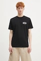 Памучна тениска Carhartt WIP S/S Lay Up T-Shirt стандартна черен I034765.2XQXX