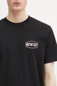 Памучна тениска Carhartt WIP S/S Lay Up T-Shirt черен I034765.2XQXX