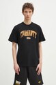 Бавовняна футболка Carhartt WIP S/S Lecture T-Shirt надрук чорний I034766.894G