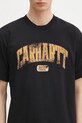 Бавовняна футболка Carhartt WIP S/S Lecture T-Shirt чорний I034766.894G