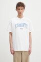 Хлопковая футболка Carhartt WIP S/S Lecture T-Shirt печать белый I034766.024G