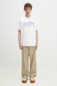 Carhartt WIP t-shirt in cotone S/S Lecture T-Shirt I034766.024G bianco