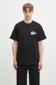 Oblečenie Bavlnené tričko Carhartt WIP S/S Logo T-Shirt I034643.89XX čierna