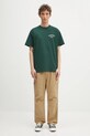 Carhartt WIP t-shirt bawełniany S/S Cabinetry T-Shirt I034779.2RQXX zielony