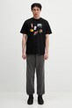 Бавовняна футболка Carhartt WIP S/S Jacob Rochester T-Shirt I034780.89XX чорний