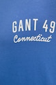 Gant t-shirt bawełniany 2003314 fioletowy