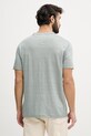 Odzież Gant t-shirt lniany 2003318 zielony