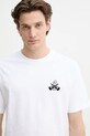 The Kooples t-shirt bawełniany biały HTSC30029K