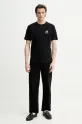 The Kooples t-shirt bawełniany HTSC30029K czarny SS25