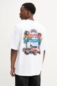 Памучна тениска Sprayground бял SP716WHT