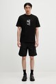 Bavlnené tričko C.P. Company čierna 18CMTS177A005100W