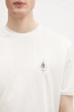C.P. Company t-shirt bawełniany biały 18CMTS256A110302W
