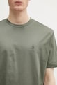 Bavlnené tričko C.P. Company zelená 18CMTS256A110302W