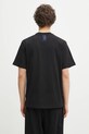 Одежда Хлопковая футболка Billionaire Boys Club Cracked Flock Print Astro T-Shirt B25156 чёрный