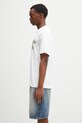 Хлопковая футболка Billionaire Boys Club Diamond Script Logo T-Shirt B25162 белый SS25