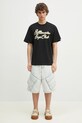 Billionaire Boys Club tricou din bumbac Diamond Script Logo T-Shirt B25162 negru