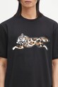 ICECREAM t-shirt bawełniany Running Dog T-Shirt czarny IC25141