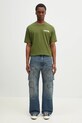 Kenzo cotton t-shirt Boke Flower 2.0 FF55TS4894SG.50 green