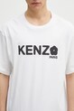 Bavlněné tričko Kenzo Boke Flower 2.0 bílá FF55TS4914SG.01