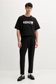 Bavlněné tričko Kenzo Boke Flower 2.0 FF55TS4914SG.99J černá SS25
