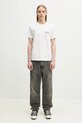 Памучна тениска Kenzo FF55TS5254SO.02 бял