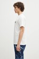 Памучна тениска Kenzo Happy Tiger FF55TS5274SG.02 бял SS25