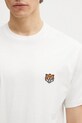 Kenzo cotton t-shirt Happy Tiger white FF55TS5274SG.02