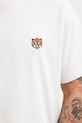 Kenzo t-shirt bawełniany Happy Tiger FF55TS5274SG.02 biały