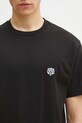 Хлопковая футболка Kenzo Happy Tiger чёрный FF55TS5274SG.99J