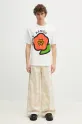 Kenzo t-shirt bawełniany FF55TS5304SG.02A biały