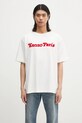 Памучна тениска Kenzo щампа бял FF55TS5474SG.02