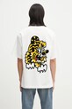 Дрехи Памучна тениска Kenzo FF55TS5474SG.02 бял
