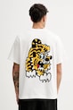 Odzież Kenzo t-shirt bawełniany FF55TS5474SG.02 biały