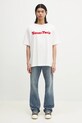 Памучна тениска Kenzo FF55TS5474SG.02 бял
