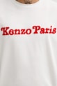 Kenzo t-shirt bawełniany FF55TS5474SG.02 biały