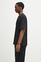 Βαμβακερό μπλουζάκι Norse Projects Norse Standard Heavy Loose T-shirt N01.0679.9999 μαύρο SS25