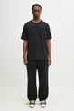 Хлопковая футболка Norse Projects Norse Standard Heavy Loose T-shirt чёрный N01.0679.9999