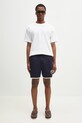 Βαμβακερό μπλουζάκι Norse Projects Norse Standard Heavy Loose T-shirt λευκό N01.0679.0001