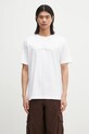 Norse Projects cotton t-shirt Johannes Organic Code Print T-shirt relaxed white N01.0689.0001