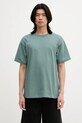 Bavlněné tričko Norse Projects Norse Standard Heavy Loose T-shirt kulatý zelená N01.0679.7157