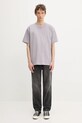 Norse Projects tricou din bumbac Norse Standard Heavy Loose T-shirt violet N01.0679.6017