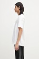 Хлопковая футболка Daily Paper Senses T Shirt 2511150 белый SS25