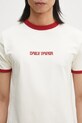 Μπλουζάκι Daily Paper Dotted Type T-Shirt μπεζ 2511051