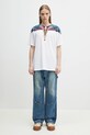 Bavlněné tričko Marcelo Burlon Icon Wings Basic T-Shirt White Pink CMAA056S25JER0010130 bílá