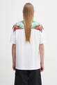 Îmbrăcăminte Marcelo Burlon tricou din bumbac Icon Wings Basic T-Shirt White Multicolo CMAA056S25JER0010184 alb
