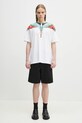 Marcelo Burlon tricou din bumbac Icon Wings Basic T-Shirt White Multicolo CMAA056S25JER0010184 alb