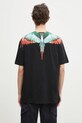 Odzież Marcelo Burlon t-shirt bawełniany Icon Wings Basic T-Shirt Black Multicolo CMAA056S25JER0011084 czarny