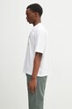 Bavlněné tričko Marcelo Burlon County Angel Boxy T-Shirt White Multicol CMAA05AS25JER0020184 bílá SS25
