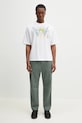 Хлопковая футболка Marcelo Burlon County Angel Boxy T-Shirt White Multicol CMAA05AS25JER0020184 белый